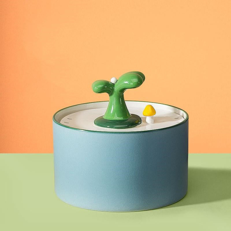 Ceramic Automatic Cat Drinking Fountain
