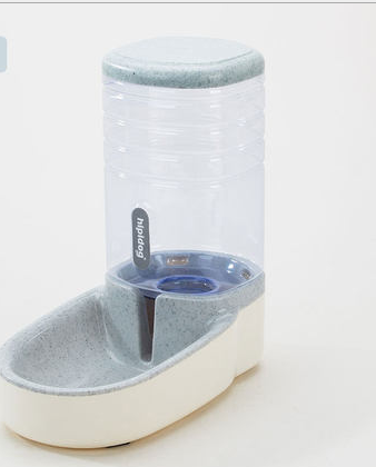 Automatic Pet Dog Feeder and Drinking Fountain Combo
