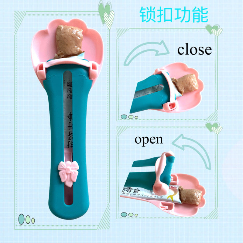 Cat Food Dispensing Spoon for Pet Supplies Wholesale