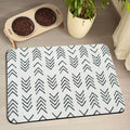 Dog Food Mats for Floors Waterproof Dog Cat Water Bowl Mats Pet Feeding Absorbent Mat Dog Cat Pet Placemats for Food and Water 17 * 30 inch