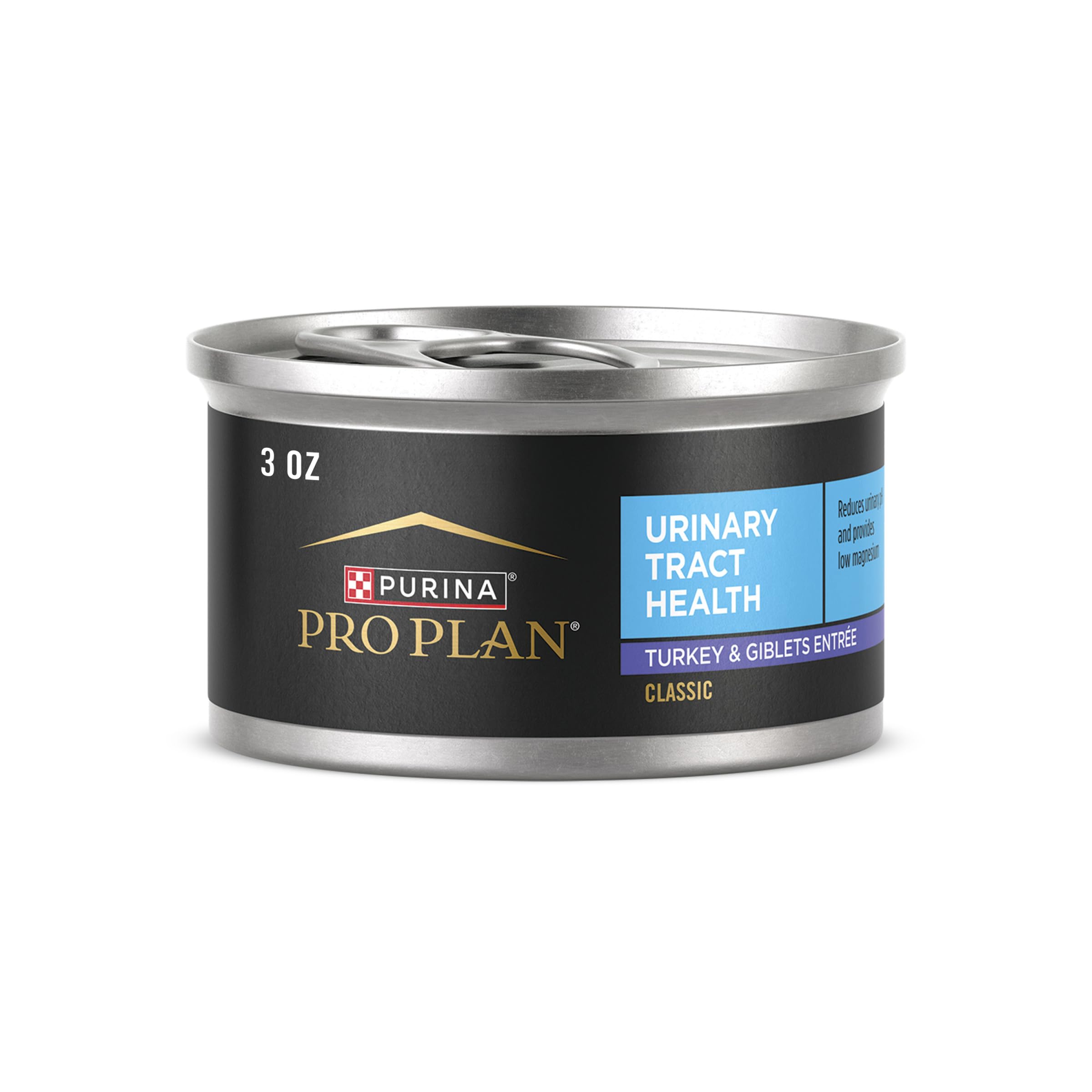 Purina Pro Plan Focus Adult Urinary Tract Health Formula Turkey & Giblets Entree Cat Food (24 Pack) 3 oz