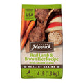 Merrick Healthy Grains Premium Adult Dry Dog Food Wholesome And Natural Kibble With Lamb And Brown Rice - 4.0 lb. Bag