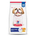 Hills Science Diet Adult 7+ Senior Adult 7+ Premium Nutrition Small Kibble Dry Dog Food Chicken Brown Rice & Barley 33 lb Bag