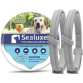 JOBUIZ Flea Collar for Dogs Flea and Tick Collar for Dogs 8-Month Long Lasting Protection for Large Dogs Safe Natural Ingredients Flea Prevention for Dogs Dog Flea & Tick Control (2 Collars)