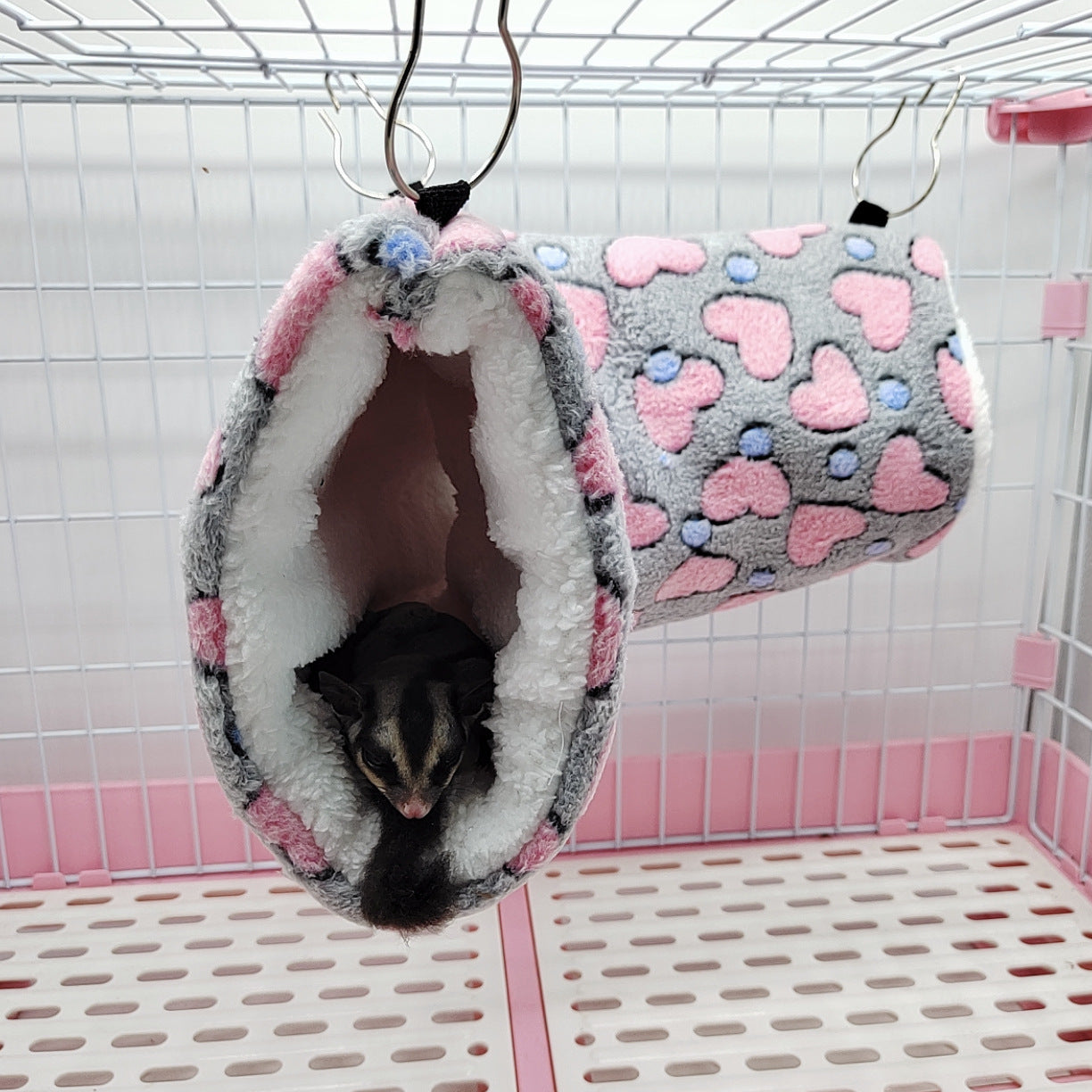Super Soft Plush Hamster Warm Tunnel Nest