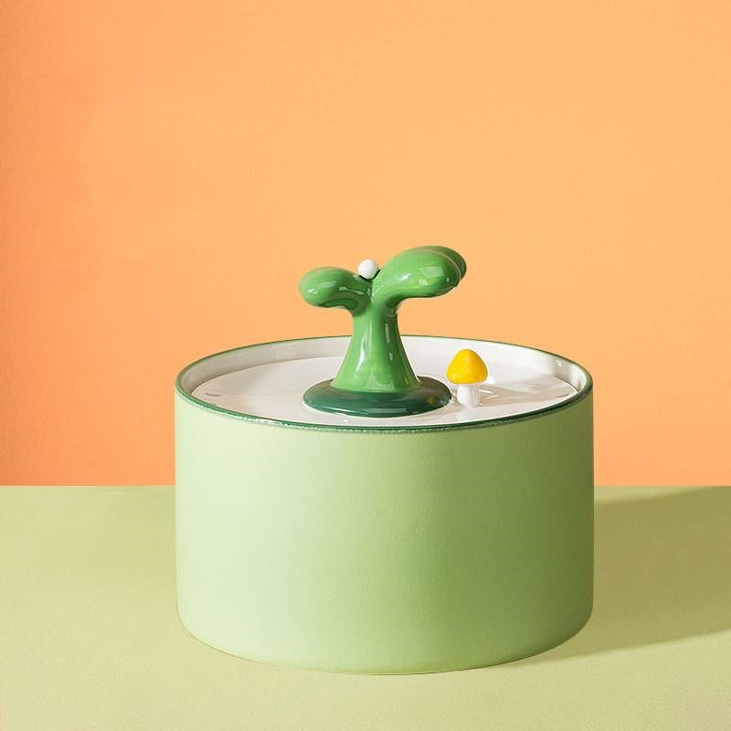 Ceramic Automatic Cat Drinking Fountain